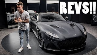 ASTON MARTIN DBS SUPERLEGGERA: START UP \& REVS!!