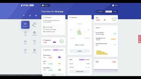 Screpy Dashboard V1.0