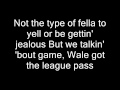 Wale - Bad Remix ft Rihanna Lyrics on Screen HD