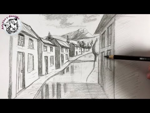 Video: Cómo Dibujar Un Pueblo