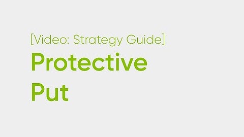 Trading Protective Put (Married Put) Options