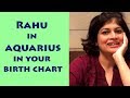Rahu in Aquarius | Rahu through signs| Rahu in Vedic astrology