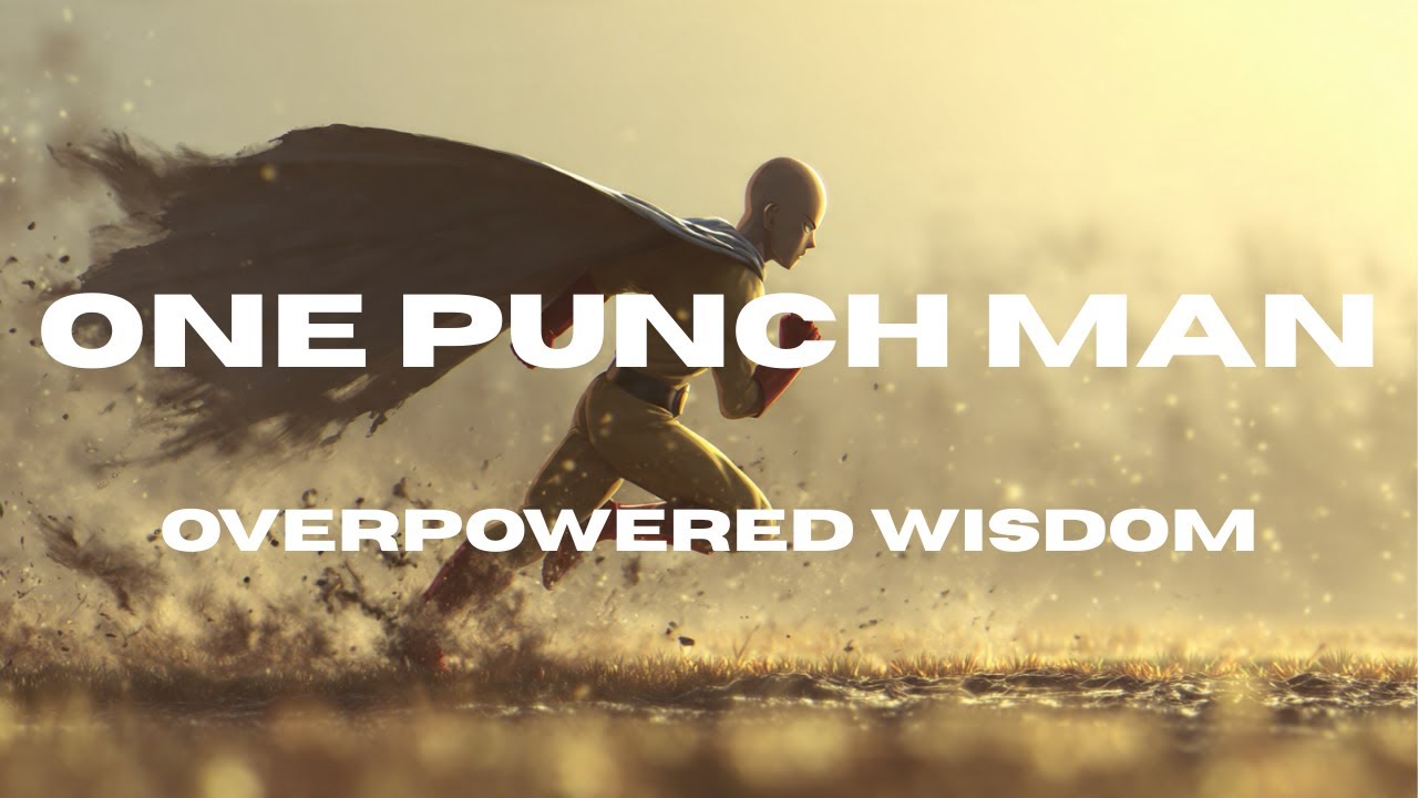 ⚡ One Punch Man Motivational Quotes | Overpowered Wisdom ⚡