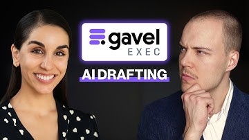 Gavel Exec Demo: AI Document Drafting & Redlining for Law Firms (feat. Dorna Moini)