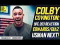 Colby Covington Reacts to UFC 263, Diaz/Edwards Fight: "That Doesn’t Earn You a Title Shot!"