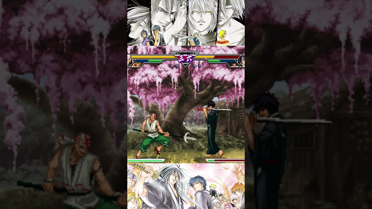 Samurai Deeper Kyo Fighting Scene - Benitora 