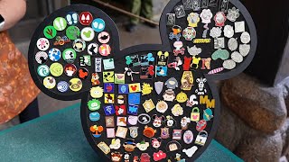Pin Trading in Animal Kingdom & a Fun Ride on Expedition Everest | Each Location Revealed