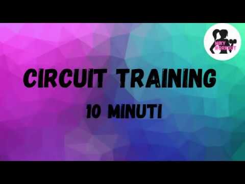 circuit training 10 minuti - no equipment - YouTube