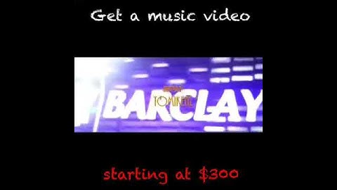 Get a music video starting at $300