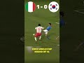 South Koreya V Italy WORLD CUP 2002 #viral #football