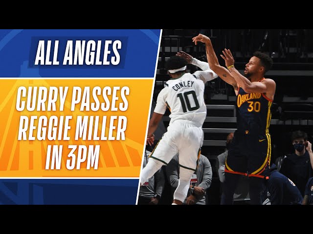 Bleacher Report - Steph Curry passes Reggie Miller to