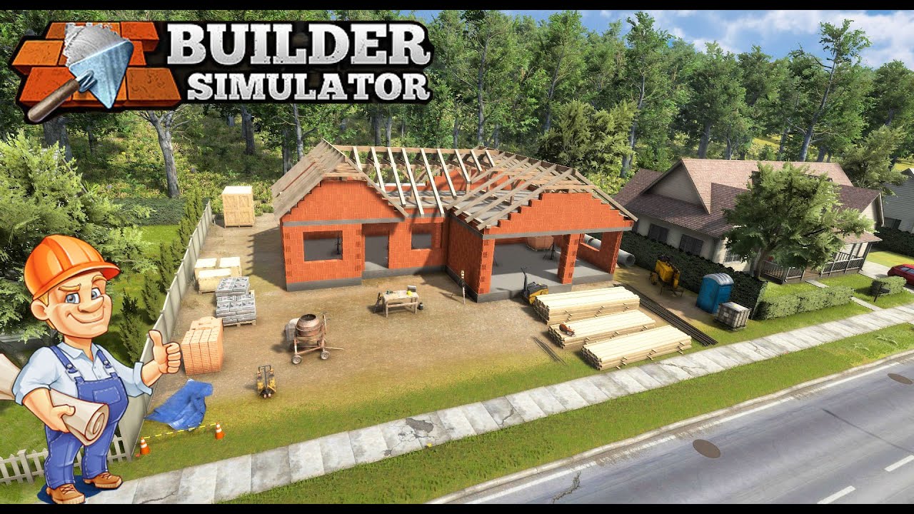 Builder Simulator - СИМУЛЯТОР СТРОИТЕЛЬСТВА.НАЧАЛО СТРОИТЕЛЬСТВА ДОМА ...