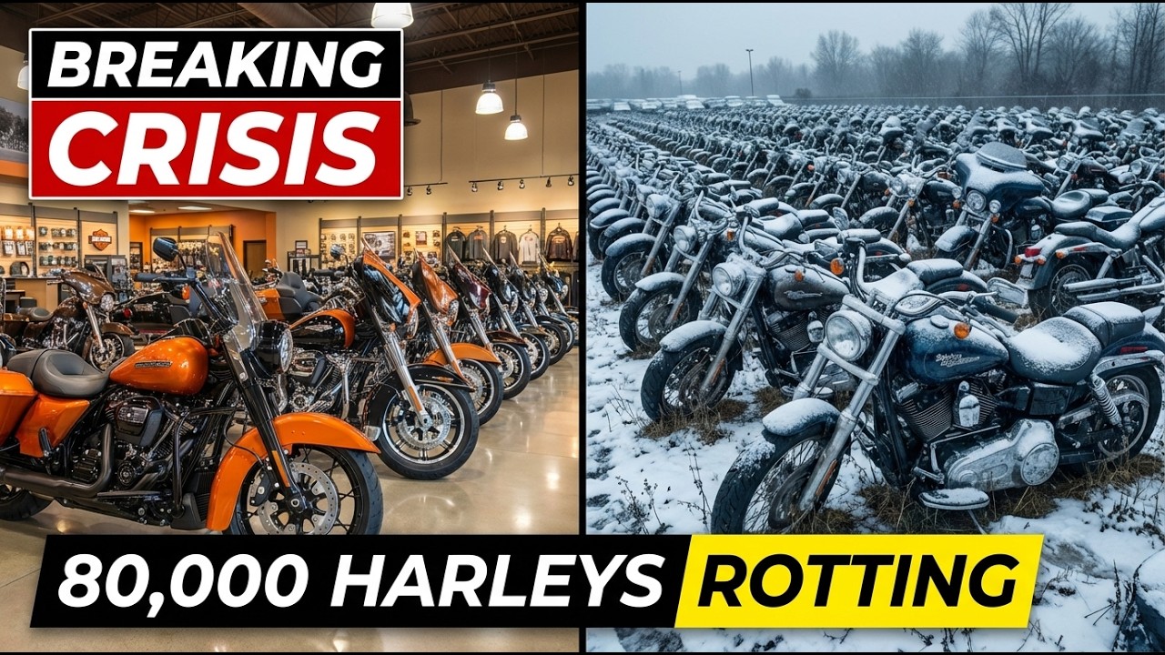Why 80,000 UNSOLD Harleys are Rotting at Dealerships