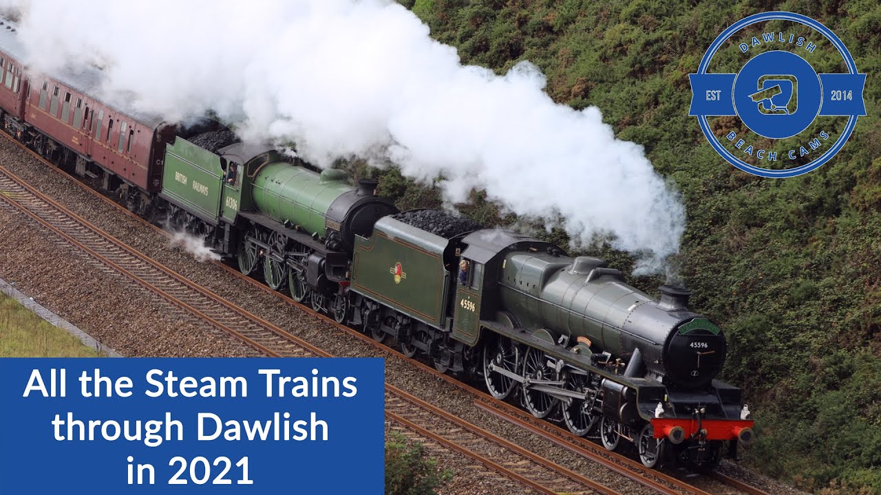 Steam Trains Galore through Dawlish in 2021