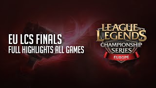 Fnatic vs Origen Grand Final ALL GAMES HIGHLIGHTS | EU LCS Summer Playoffs 2015 S5 | FNC vs OG