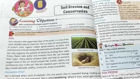 Soil erosion and Conservation, Class 5, Chapter 6 (part 1)