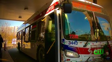 SEPTA NEW FLYER XDE40 #3443  As a Christmas 🎄 bus this year