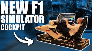 Formula One Racing Simulator Cockpit by Fanatec Looks Great !