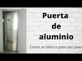 Puerta de aluminio