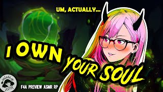 ASMR RP - Nerdy Demon Girl Bought Your Soul... but Wants Your Love! [F4A] [Ear to Ear] [Preview] screenshot 5
