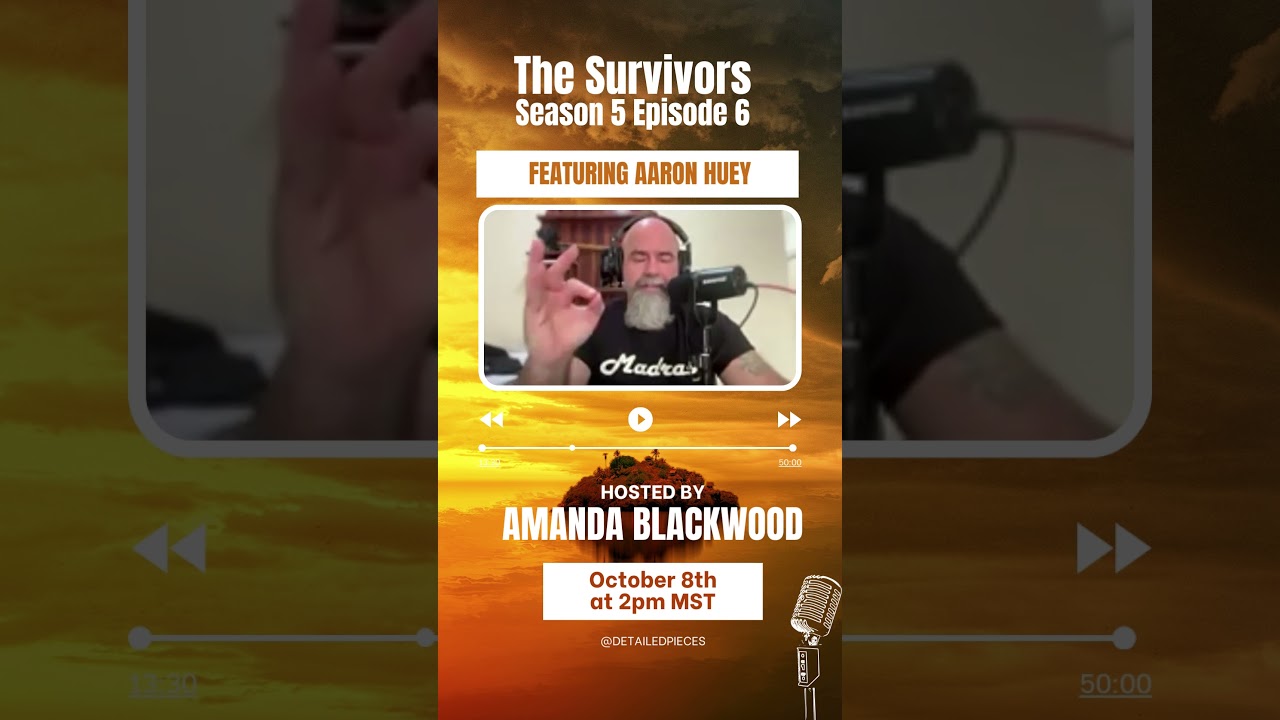 Aaron Huey - coming up on The Survivor podcast!