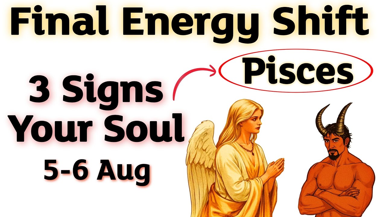 Pisces ♓ August 5–6: FINAL Energy Shift Is HERE ✨ 3 Signs Your Soul Is Breaking FREE 🔓🚨