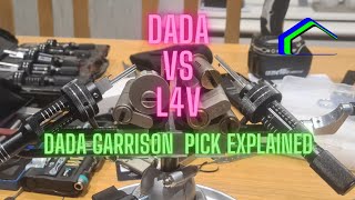 DADA Pick opening L4V Euro and Slam lock