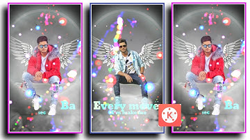 How to make trending attitude whatsapp status video in KineMaster || whatsapp status editing video