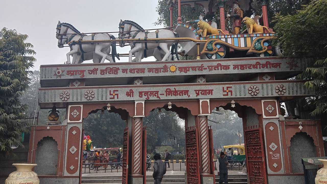  VLOG -16 | Civil Lines Ka Famous Hanuman Mandir 🚩 | Prayagraj Vlog | Jai Bajrang Bali  #noeditindia