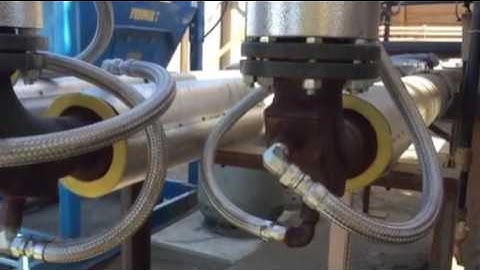 uninsulated flanged 90 degree elbow w welded component