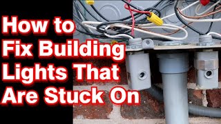 How to Fix Building Lights Stuck On