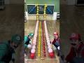 Mario vs Luigi Pop &amp;Build! The Balloon Pyramid race Challenge #shorts #challenge #cosplay