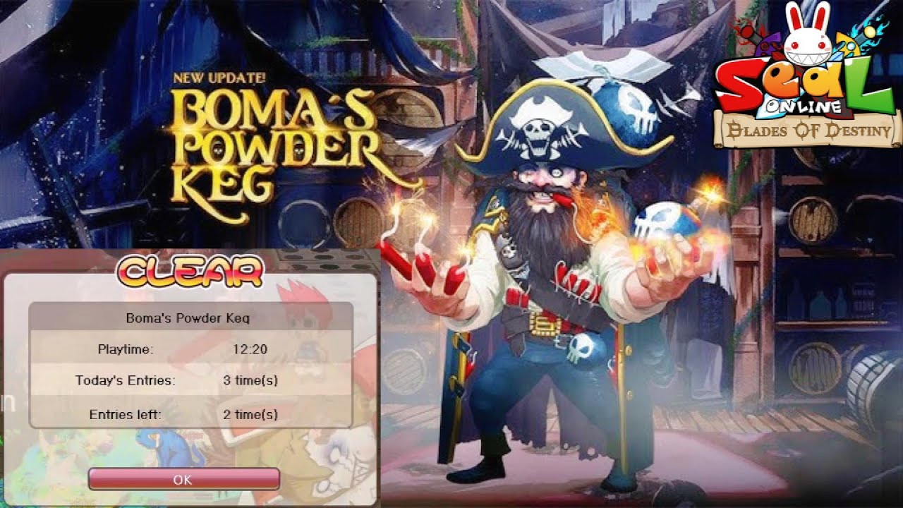 Boma Powder Keg - Seal Online Blade Of Destiny - Under 13 Menit