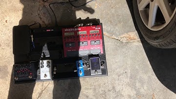 Korg Pitchblack Custom in full sunlight