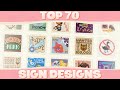 Top 70 custom sign designs for animal crossing new horizons