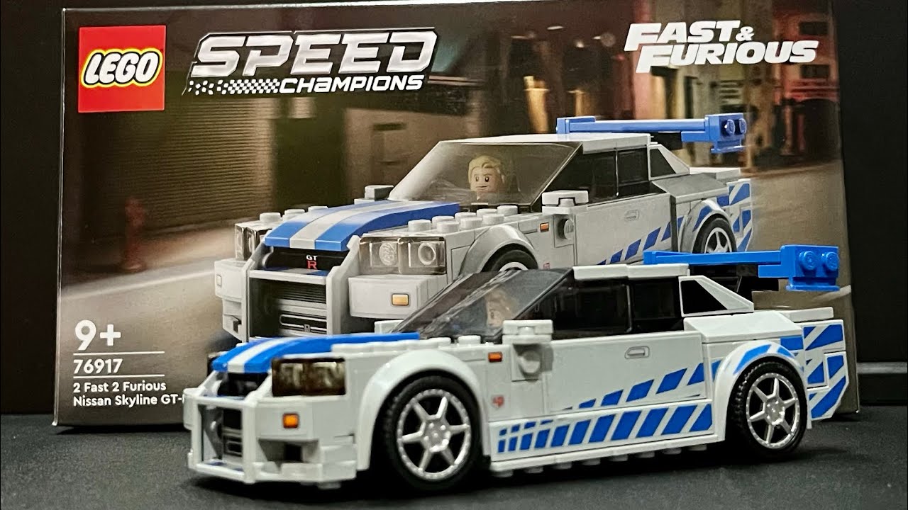 UNBOXING LEGO Speed Champions Fast & Furious 76917 Nissan Skyline