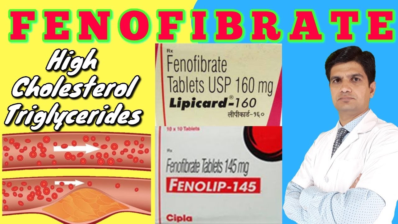 Finolip 145 | Lipicard tablet | Fenofibrate tablet uses, side effects, Mohit dadhich