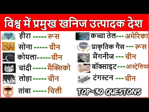 वीडियो: विश्व का सबसे रंगीन खनिज कौन सा है?