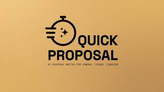 Quick Proposal — AI Proposal Writer for Upwork, Fiverr & LinkedIn screenshot 5