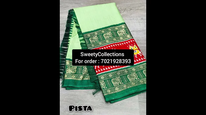 soft paithani silk printed saree with foil print paithani style printed pallu & border #Sweety