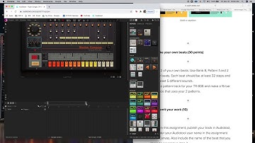 Audiotool TR 808 Tutorial Step 4 and 5