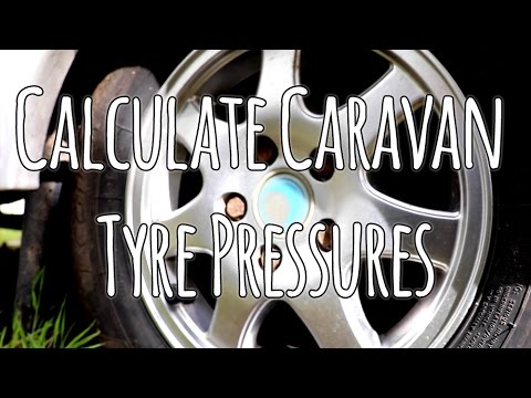 Caravan Tyre Pressure Chart