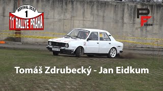Tomáš Zdrubecký - Jan Eidkum - Škoda 120 - XI. Rallye Praha Revival 2022