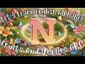 Letter N | Fruits and Veggies ABC Alphabet Phonics For Children 🍎🥦🎵 Preschool Learning for Kids