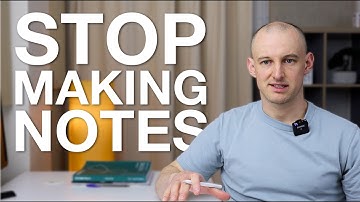 Making Notes Is Holding You Back - Do This Instead