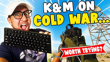 TRYING KEYBOARD AND MOUSE ON COLD WAR! | How To Use Keyboard And Mouse On PS4 | K&M on PS4