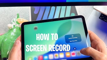 How To Screen Record On iPad Mini 7 - 2024