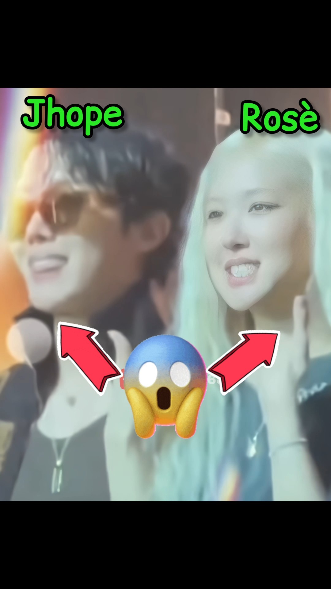 Jhope \u0026 Rosè vibing together? ?? #rosé #jhope #bts #blackpink #fypviralシ#ytshorts @roses_are_rosie