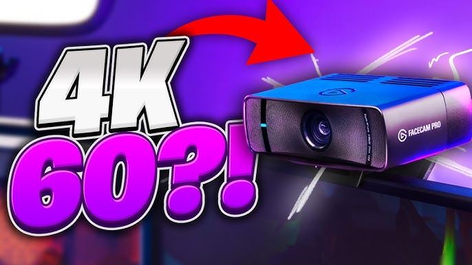 📹 ELGATO - | 60FPS 4K PRO THE WEBCAM... FACECAM BEST REVIEW | ALMOST YouTube