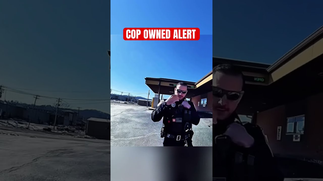 Power Hungry Cop Gets Owned 